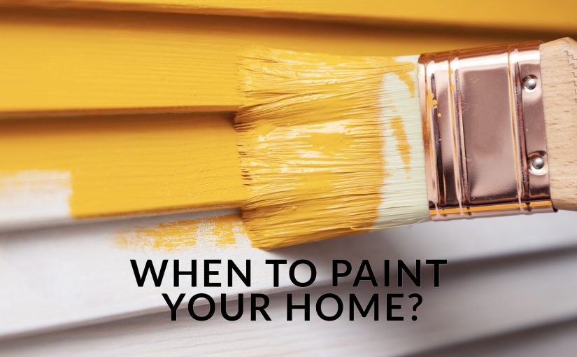 3 Signs That It Might Be Time to Paint Your Home.